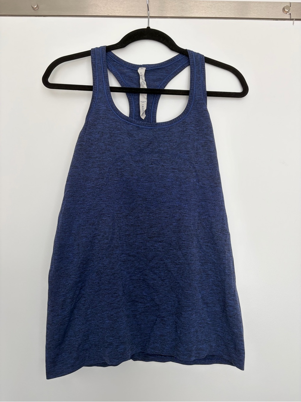 lululemon athletica Heathered Blue Racerback Tank